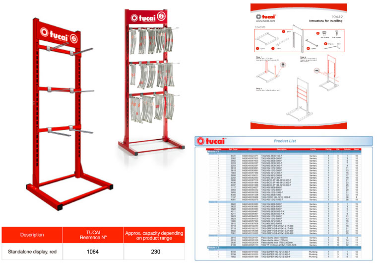 Standalone displays Tucai